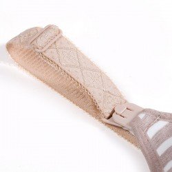 Soft Wireless Plunge Patchwork Color Nursing Bras