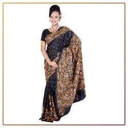 Murshidabad (Padha) Katha Stich Saree 036
