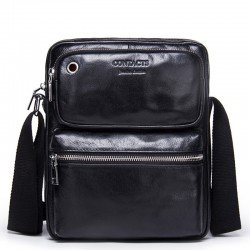 The factory supply new men's Shoulder Bag Messenger Bag Leather Handbag Bag male casual male one generation