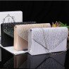 Women Evening Bridal Wallet Envelope Flash Diamond Clutch